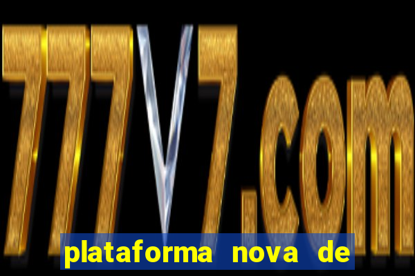 plataforma nova de jogos online